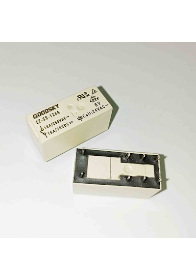 Ez-ss-124a 24vac 16a 1c 8pın Goodsky Güç Röle 3 Adet