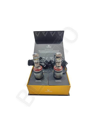 Vr Pro H11 Mercekli Led Xenon 16000 Lümen 40w