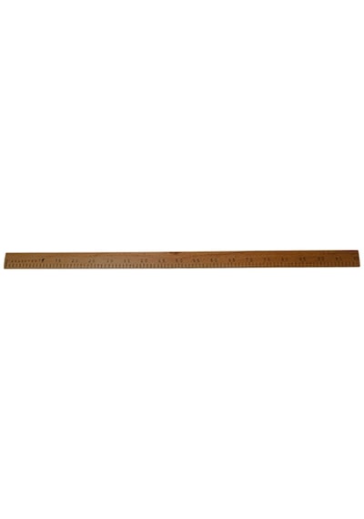 Ahşap Manifatura Cetveli 1 Metre (100cm)