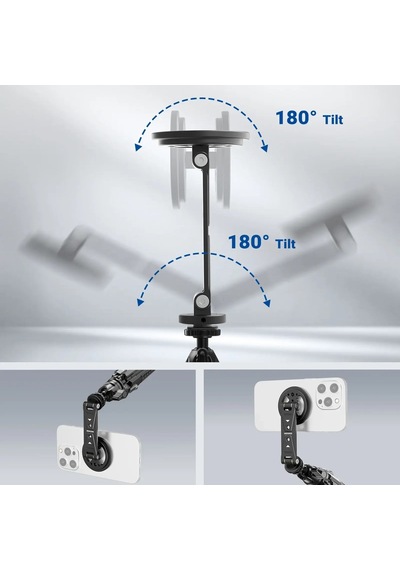 Neewer Ds031 Profesyonel Manyetik Telefon Tripod Bağlantı Aparatı