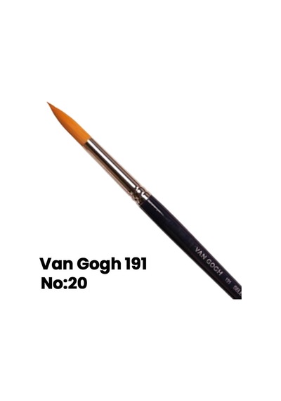 Van Gogh Sulu Boya Fırçası Yuvarlak Uçlu Seri 191 No 20