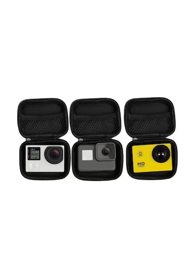 Gopro Hero 12 11 10 9 8 7 6 5 4 Mini Su Geçirmez Aksiyon Kamera Taşıma Çantası