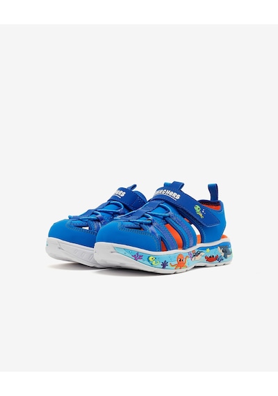 Skechers Play Scene Splash Küçük Erkek Çocuk Mavi Sandalet 407041n Ltbl Mavi