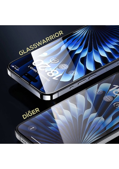 Apple iPhone 15 Pro Uyumlu Benks V Pro Sapphire Shield Ekran Koruyucu Kolay Uygulama Aparatlı