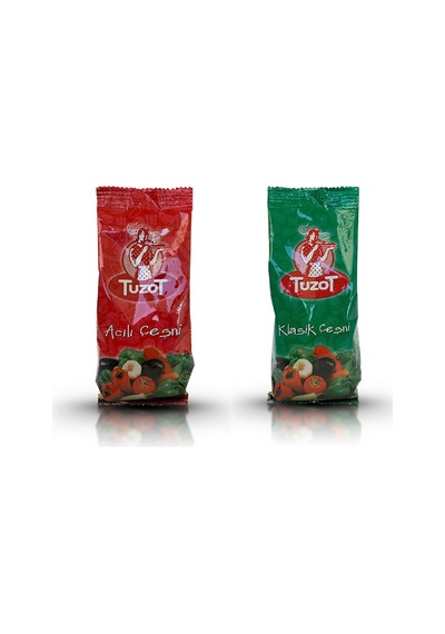 Tuzot Klasik ve Acılı Çeşni 200 g 2 Adet