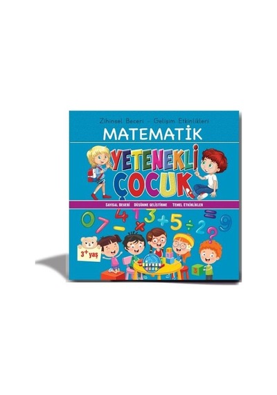 Safkan Kids Okul Öncesi Yetenekli Çocuk Matematik 3+