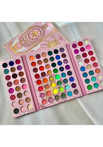 Sakura Dreams: Pearlescent & Mat Finess İle 96 Renkli Göz Farı Paleti Diğer
