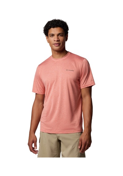 Columbia Hike Crew Erkek Kırmızı Outdoor T-shirt Ao1419-851 Kırmızı