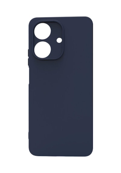 Realme Note 60 Kılıf Kamera Korumalı Silikon Rubber Arka Kapak Lacivert