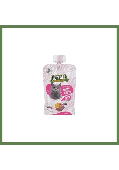 Jungle Kedi Ezme Mama Ördekli 90gr 1 Adet Hb006