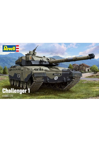 Revell Maket Model Kit Askeri Araçlar Challenger 1 3365