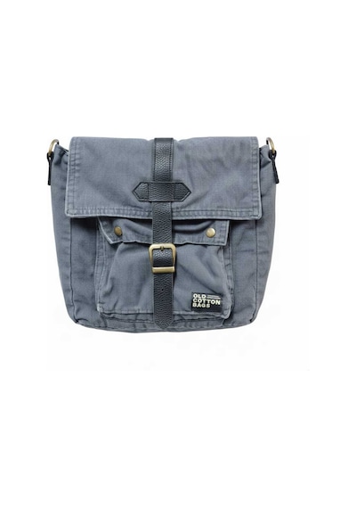 Old Cotton Cargo Branco Bag Postacı Tablet Evrak Laptop Okul Notebook Çantası Gri