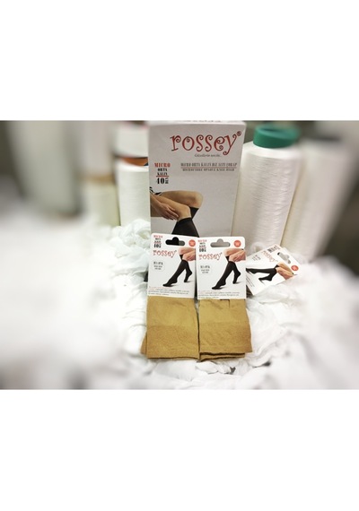 Rossey Micro Orta Kalın(40 D) Dizaltı Çorap(12 Çift)