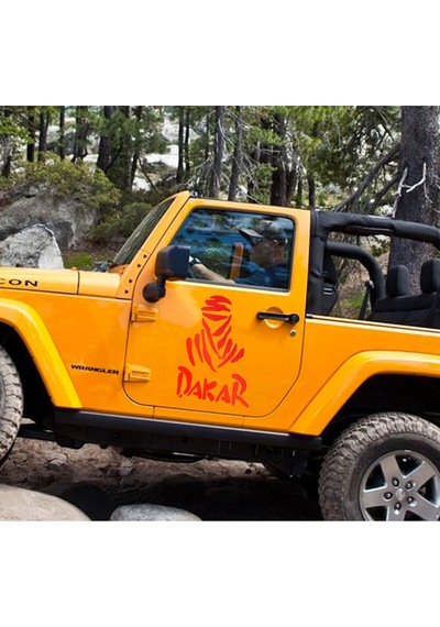 Dakar Kurukafa Offroad Sticker 45 31cm