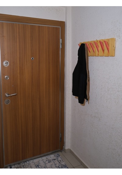 Ahşap Duvar Askılığı Çok Renkli