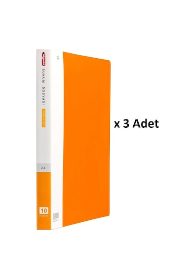 Bigpoint Lolly Serisi Sunum Dosyası 10'lu Turuncu X 3 Adet Diğer