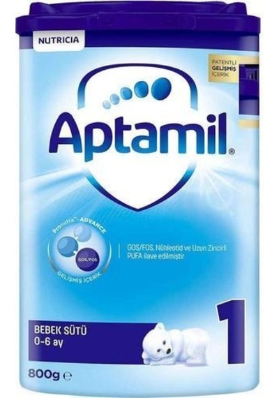 Aptamil Bebek Sütü Maması No1 0-6 Ay 800 Gr - 9094539693544sp