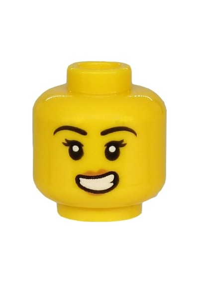 Minifigür Parçaları: Kafa: 3626pb2537