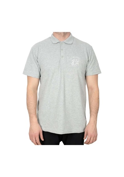 The Offspring Buddies Polo Yaka Renkli Tişört Gri