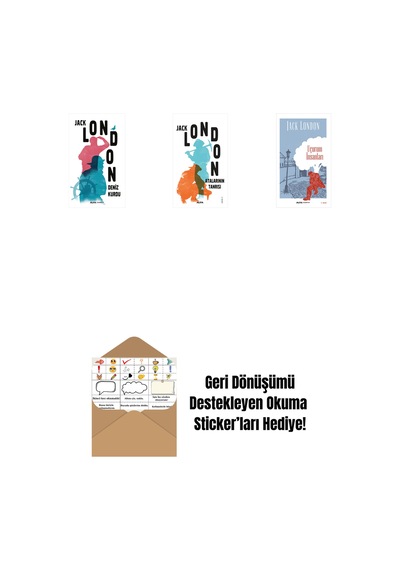 Deniz Kurdu + Atalarının Tanrısı + Uçurum İnsanları + Okuma Sticker'ları