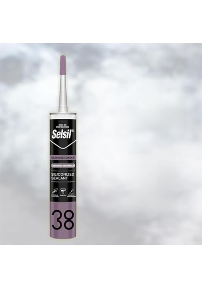 Selsil Silikonize Mastik Beyaz 500 Gr 52083 1