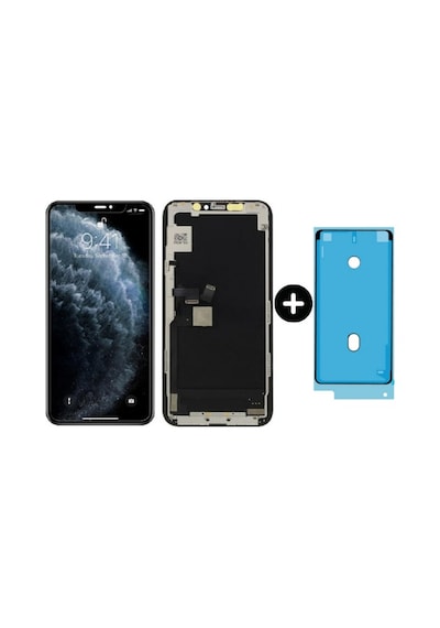 Apple Uyumlu iPhone 11 Pro Max Soft Oled Lcd Dokunmatik Ekran + Toz Bandı