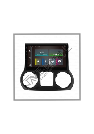 Özer Elektronik Jeep Wrangler 2010-2018 6 Gb Ram 128 Gb Hafıza Androıd Multımedıa Teyp 10 İnç
