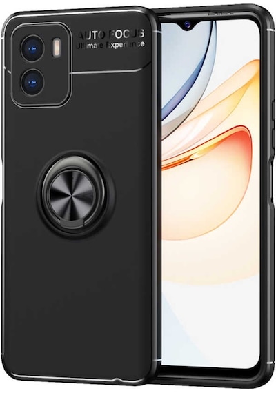 Vivo Y15S Kılıf Yüzüklü Magnetli Ravel Case Kapak