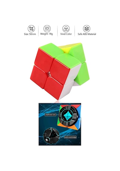 2x2 Moyu Speed Zeka Küpü Akıl Küpü Rübik Küp