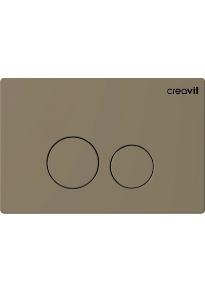 Creavit Terra Mat Cappucino Boyalı Kumanda Paneli GP9002.06 Kahverengi