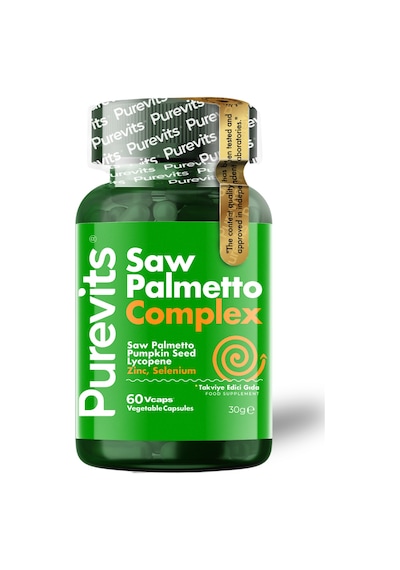 Purevits Saw Palmetto Complex 60 Kapsül