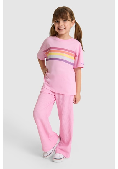 U.s. Polo Assn. Kız Çocuk Pembe Tişört 50325698-vr041