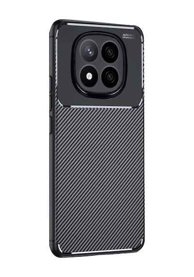 Xiaomi Redmi Note 14 Pro 4g Kılıf Auto Focus Karbon Kapak - Siyah 0.2M-Çok Renkli