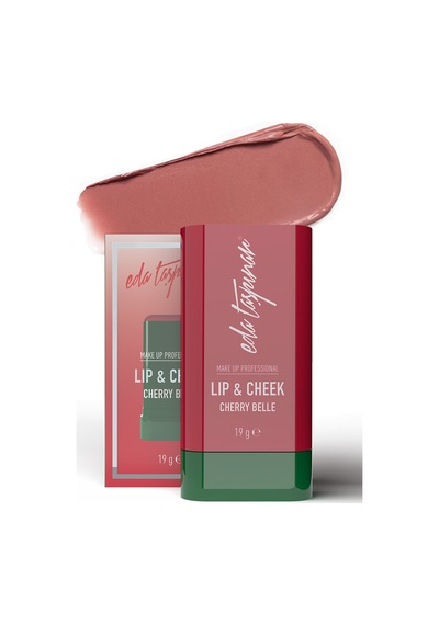 Eda Taşpınar Lip & Cheek Cream Blush Stick Cherry Belle