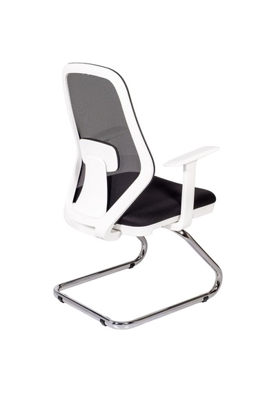 Ofisbazaar Dali Beyaz Fileli Misafir Koltuğu Ergonomik Toplantı Ve Bekleme Koltuğu Siyah Fileli Siyah Ofisbazaar Dali Beyaz Fileli Misafir Koltuğu Ergonomik Toplantı Ve Bekleme Koltuğu Siyah Fileli Siyah