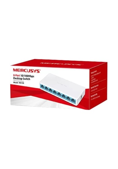 Sh Tp-link Mercusys Ms108 10/100 Mbps 8 Port Ethernet Switch Najmaddin