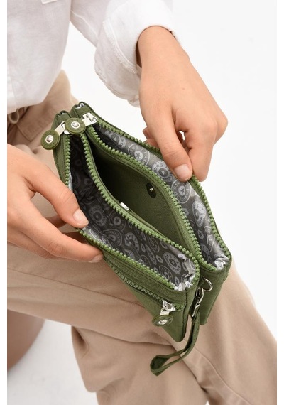 Baginn Mini Çapraz Çanta Cüzdan El Çantası Fonksiyonel Kullanım Postacı Omuz Çantası 22 Cm Genişlik 001