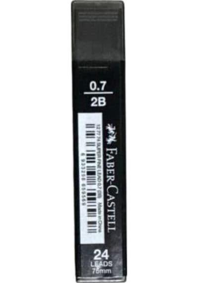 Faber-castell Grip Min Super Fine T.black Min 2b 0.7mm.75mm - 5 Adet
