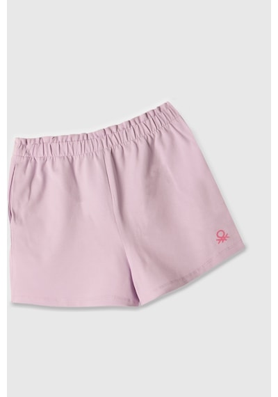 Benetton Kız Çocuk Şort Çok Renkli