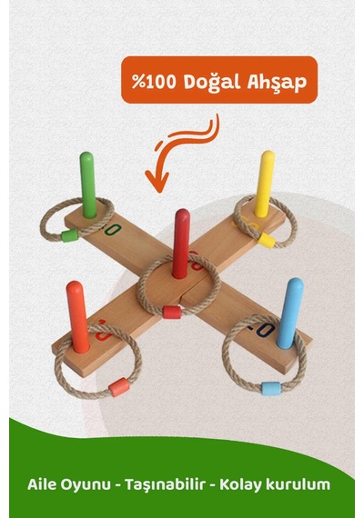 Halka Atma Oyunu - Eğlenceli Ve Eğitici Aile Oyunu