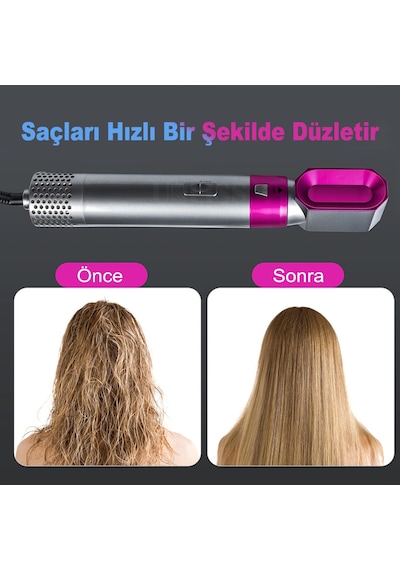5 İn1 Çok Fonksiyonlu Saç Şekillendirici