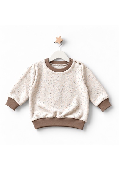 Bebe Bebek Sweatshirt Açık Kahverengi