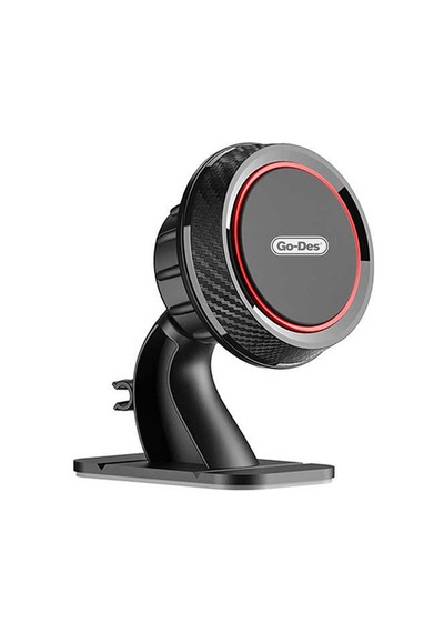 Go Des GD-HD620 Magnetik Araç Telefon Tutucu ZORE-221158 Kırmızı - Siyah
