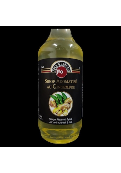 Zencefil Aromalı Şurup 700 Ml Çok Renkli