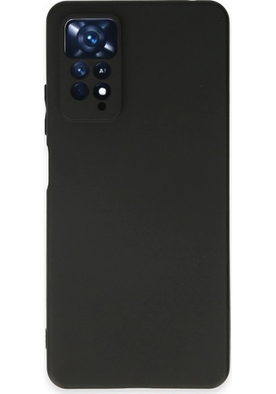 Mey İthalat Redmi Note 11 Kılıf First Silikon - Siyah