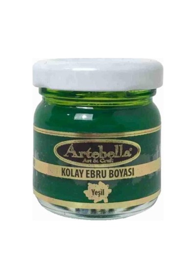 Artebella Kolay Ebru Boyası 40Cc Yeşil