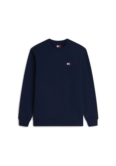 Tommy Jeans Dm0dm21921 Bds L Tjm Reg Badge Crew Htr-16068 Karanlık Gece Lacivert
