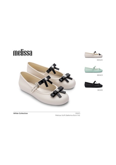Melıssa Soft Ballerına Babet Siyah