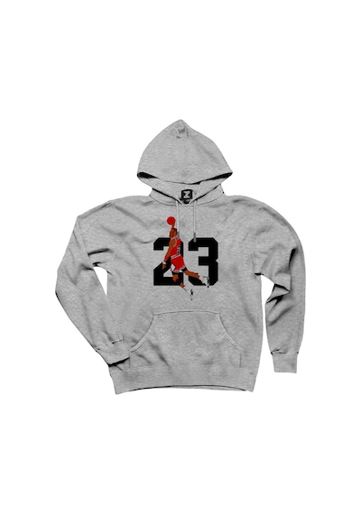 Zepplin Giyim Smac Gri Kapşonlu Sweat Gri