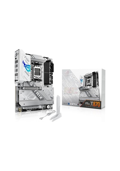 Asus Rog Strıx X870-a Gamıng Wıfı Amd X870 Soket Am5 Ddr5 8000+ Oc Mhz Atx Gaming Oyuncu Anakart